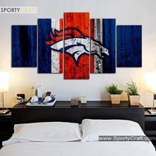 Load image into Gallery viewer, Denver Broncos Rough Look Canvas