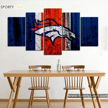 Load image into Gallery viewer, Denver Broncos Rough Look Canvas