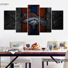 Load image into Gallery viewer, Denver Broncos Rock Style Canvas