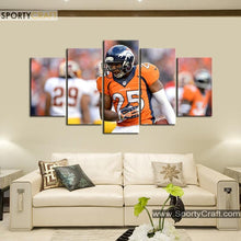 Load image into Gallery viewer, Chris Harris Denver Broncos Canvas