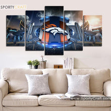 Load image into Gallery viewer, Denver Broncos Tech Look Canvas