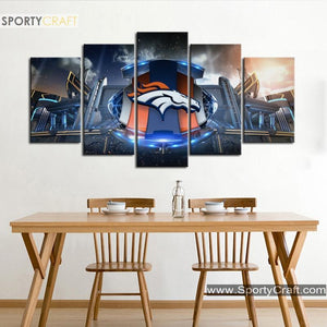 Denver Broncos Tech Look Canvas