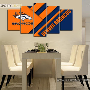 Denver Broncos Stylish Canvas