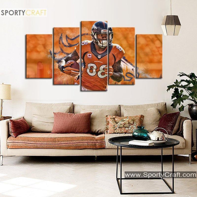 Demaryius Thomas Denver Broncos Canvas