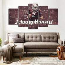 Load image into Gallery viewer, Johnny Manziel Houston Texans Canvas