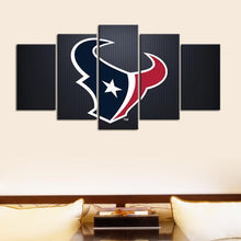 Load image into Gallery viewer, Houston Texans Simple Sign Canvas