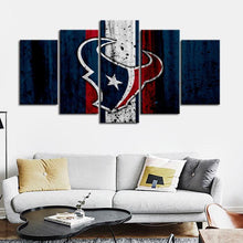 Load image into Gallery viewer, Houston Texans Rough Look Canvas