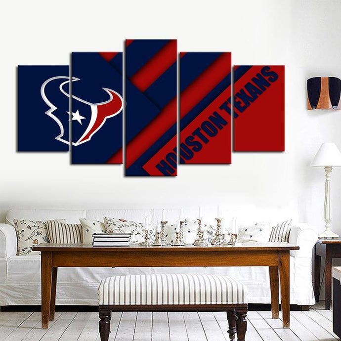 Houston Texans Cut Sign Canvas
