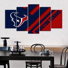Load image into Gallery viewer, Houston Texans Cut Sign Canvas