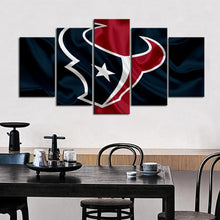 Load image into Gallery viewer, Houston Texans Fabric Style Canvas