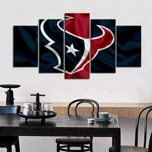 Houston Texans Fabric Style Canvas