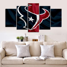 Load image into Gallery viewer, Houston Texans Fabric Style Canvas