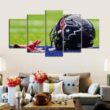Load image into Gallery viewer, Houston Texans Helmet Canvas