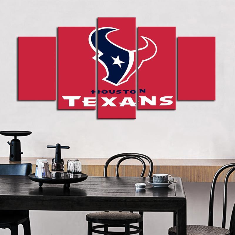 Houston Texans Sleek Sign Canvas
