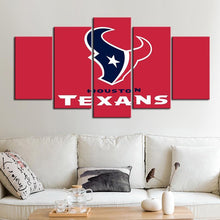 Load image into Gallery viewer, Houston Texans Sleek Sign Canvas