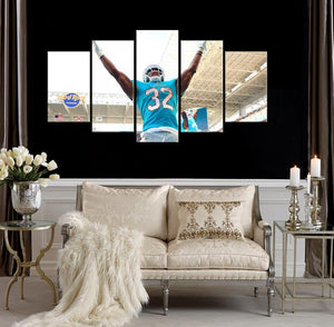 Kenyan Drake Miami Dolphins Canvas