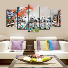 Load image into Gallery viewer, Miami Dolphins Rocking Team Canvas