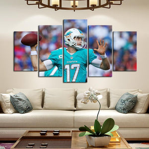 Ryan Tannehill Miami Dolphins Canvas