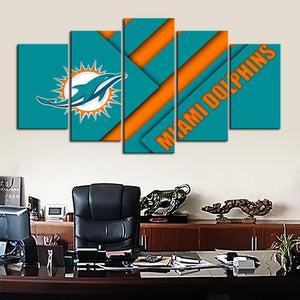 Miami Dolphins New Style Canvas