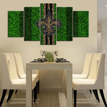 Load image into Gallery viewer, New Orleans Saints Grassy Look Wall Canvas