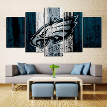 Load image into Gallery viewer, Philadelphia Eagles Rough Look Wall Canvas 1