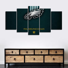 Load image into Gallery viewer, Philadelphia Eagles Leather Look Wall Canvas