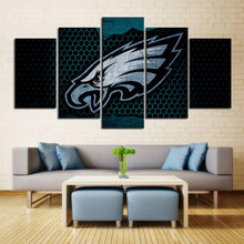Load image into Gallery viewer, Philadelphia Eagles Steal Style Wall Canvas