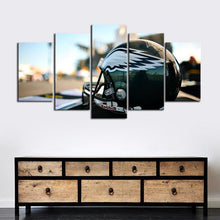 Load image into Gallery viewer, Philadelphia Eagles Helmet Style Wall Canvas