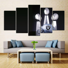 Load image into Gallery viewer, Las Vegas Raiders Super Bowl Champion Wall Canvas