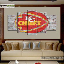 Load image into Gallery viewer, Kansas City Chiefs Old Street Wall Canvas 1