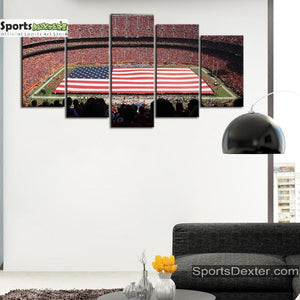 Kansas City Chiefs Stadium Wall Canvas 3