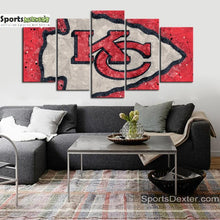 Load image into Gallery viewer, Kansas City Chiefs New Style Wall Canvas