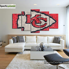 Load image into Gallery viewer, Kansas City Chiefs New Style Wall Canvas