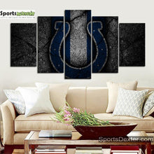 Load image into Gallery viewer, Indianapolis Colts Rock Style Wall Canvas 1