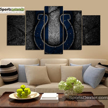 Load image into Gallery viewer, Indianapolis Colts Rock Style Wall Canvas 1