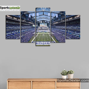 Indianapolis Colts Stadium Wall Canvas 1
