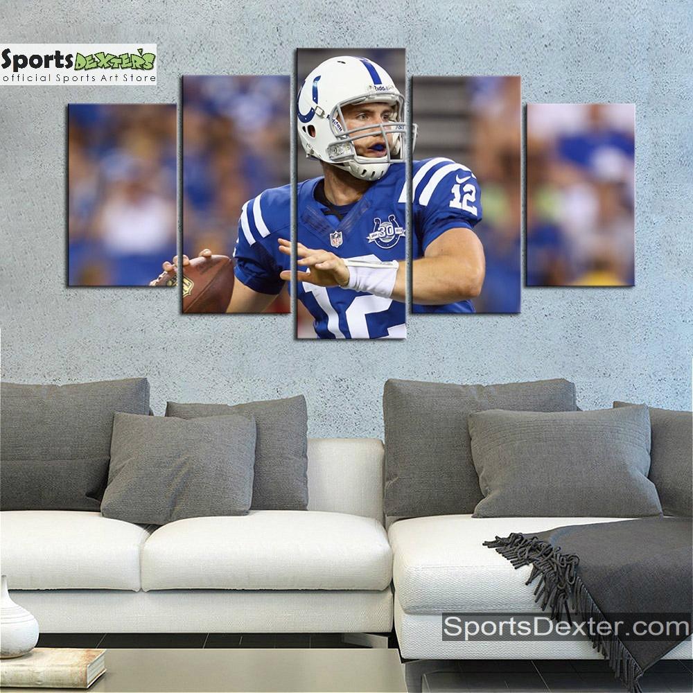 Andrew Luck Indianapolis Colts Canvas