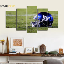 Load image into Gallery viewer, New York Giants Helmet Canvas