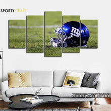 Load image into Gallery viewer, New York Giants Helmet Canvas