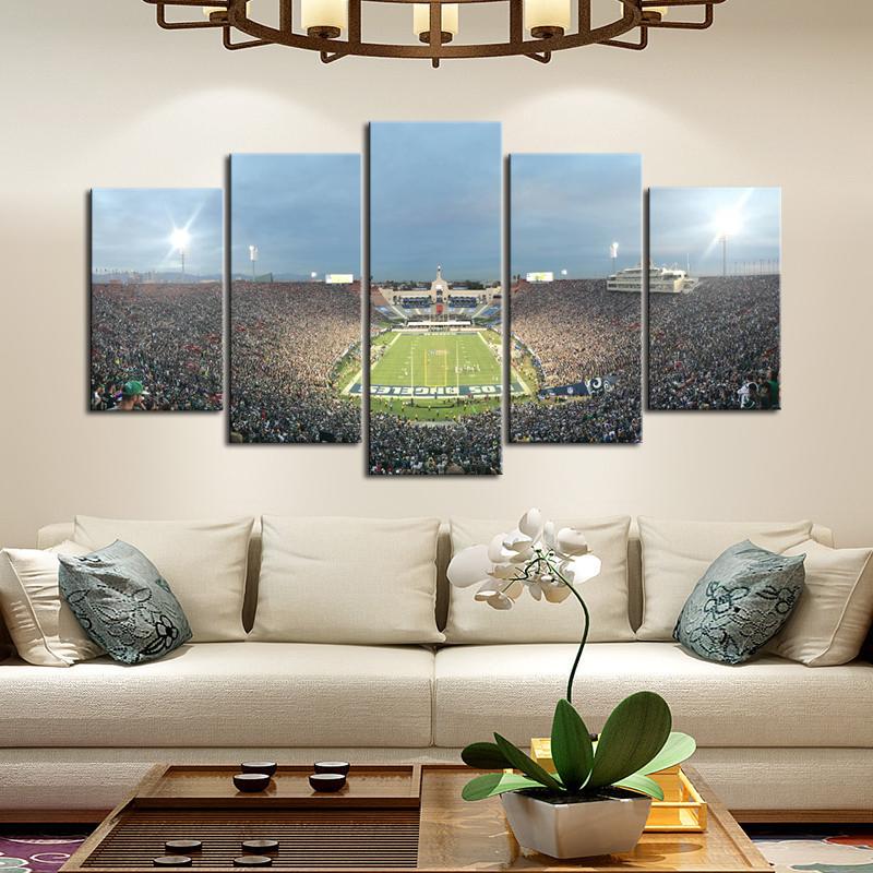 Los Angeles Memorial Coliseum Wall Canvas