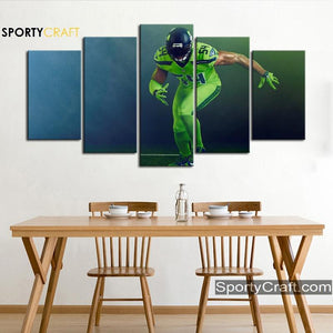 Bobby Wagner Seattle Seahawks Wall Canvas