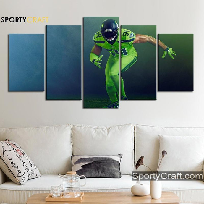 Bobby Wagner Seattle Seahawks Wall Canvas