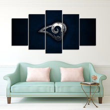 Load image into Gallery viewer, Los Angeles Rams Sleek Wall Canvas