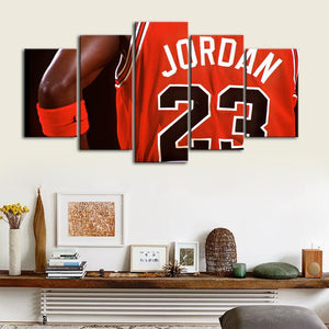 Michael Jordan Chicago Bulls Wall Canvas 1