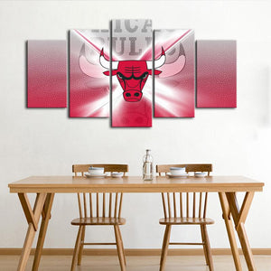 Chicago Bulls Flashy Style Canvas