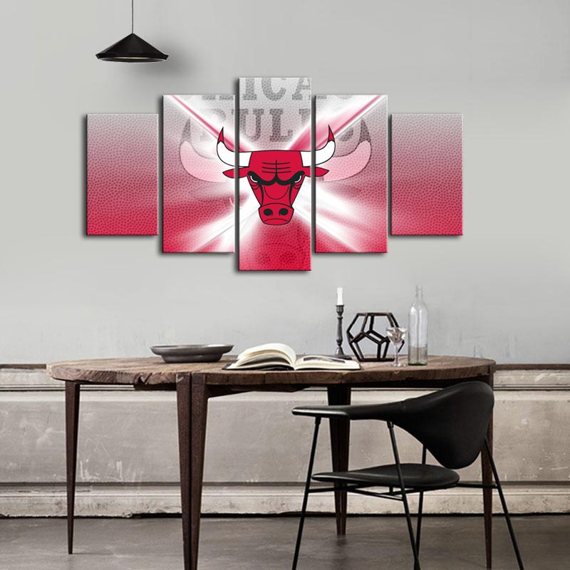 Chicago Bulls Flashy Style Canvas