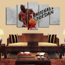 Load image into Gallery viewer, Michael Jordan Chicago Bulls Wall Art Canvas 1