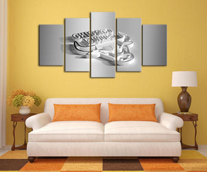 Chicago Bulls Elegant 3D Style Canvas