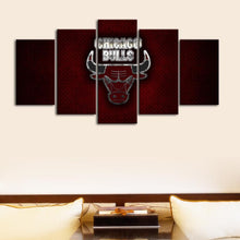Load image into Gallery viewer, Chicago Bulls Steel Style Canvas