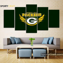 Load image into Gallery viewer, Green Bay Packers Wall Canvas 1